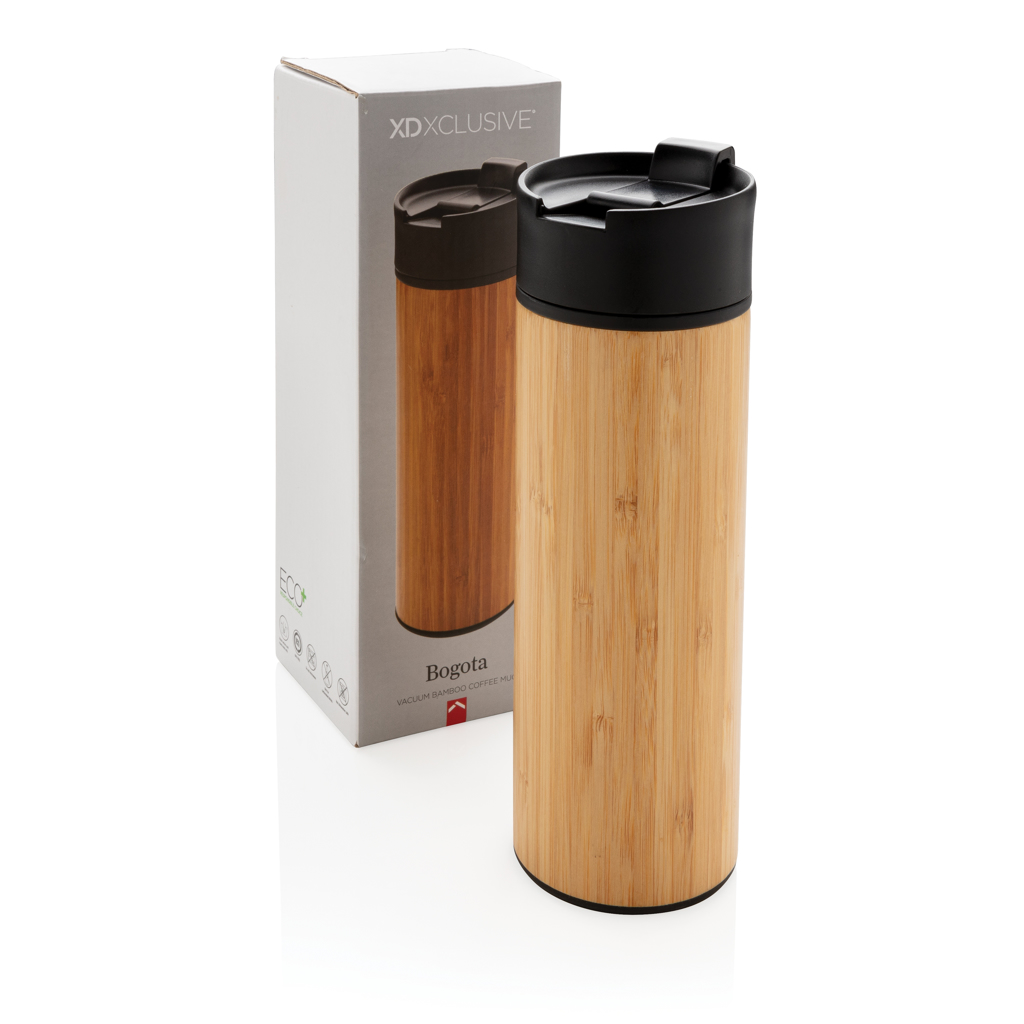 Bambus-Edelstahl Vakuum-Thermobecher 450 ml braun Bambus-Edelstahl Vakuum-Thermobecher 450 ml braun