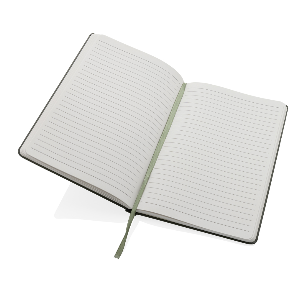 XD Collection Impact A5 Hardcover-Notizbuch aus Steinpapier