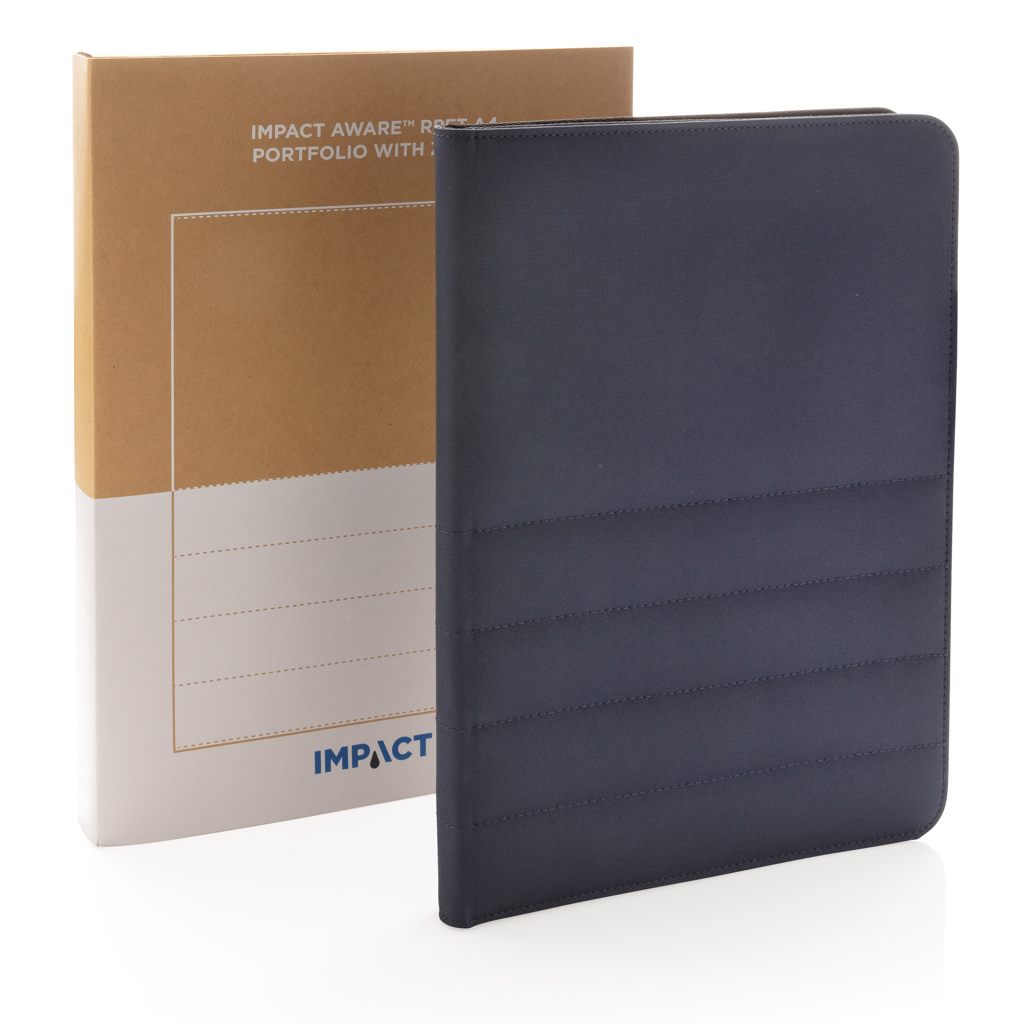 XD Xclusive Impact AWARE RPET A4 Portfolio mit Reißverschluss XD Xclusive Impact AWARE RPET A4 Portfolio mit Reißverschluss