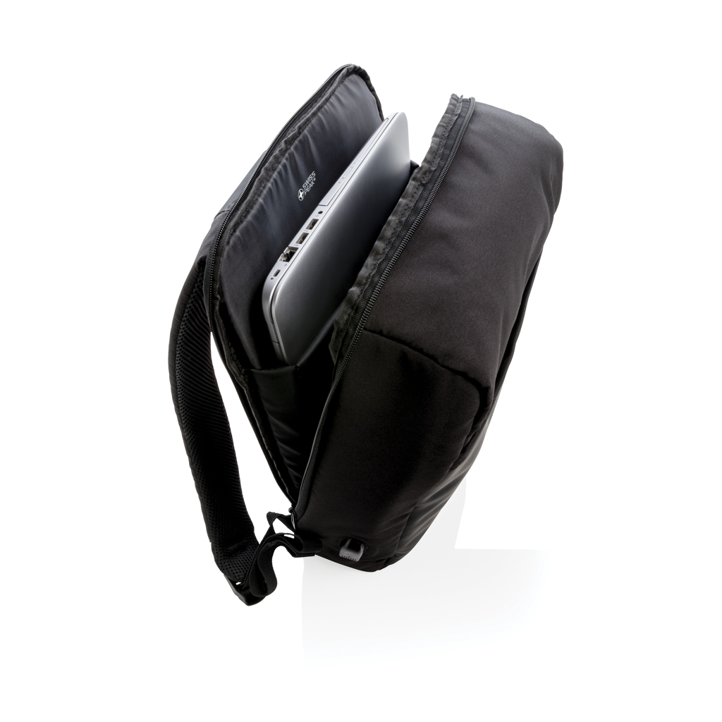 Swiss Peak Anti-Diebstahl Rucksack mit RFID-Schutz und USB-Port