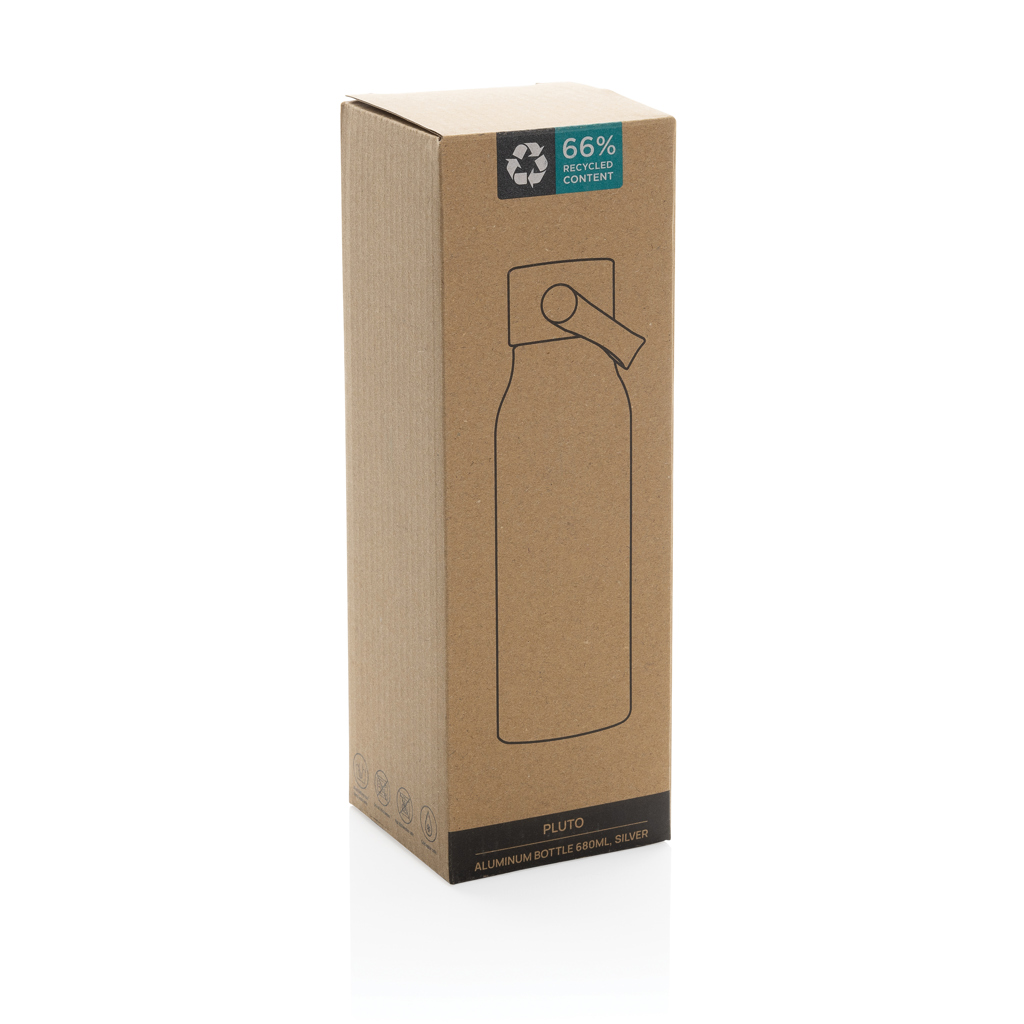 Pluto AluFlasche 680ml matt – Strahlendes Werbegeschenk für Events