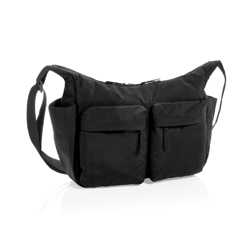 XD Xclusive KENTO URBAN gepolsterte Crossover-Tasche mit 46 % Recyclinganteil, bedruckbar XD Xclusive KENTO URBAN gepolsterte Crossover-Tasche mit 46 % Recyclinganteil, bedruckbar