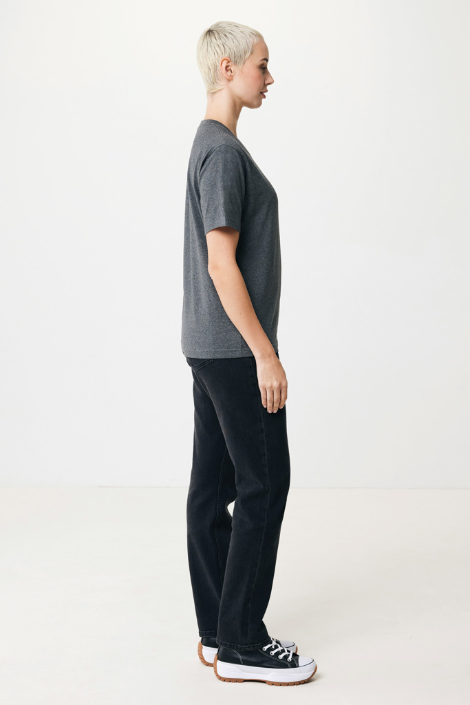 IQONIQ Teide Unisex Boxy-Fit T-Shirt aus Recycling- und Bio-Baumwolle, bedruckbar