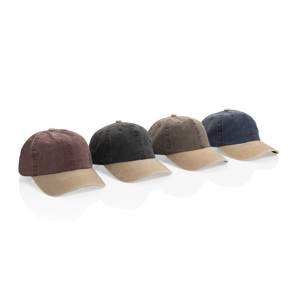 XD Xclusive BEAU AWARE™ Two-Tone 6-Panel-Cap aus recyceltem Cotton-Twill – bestickbar