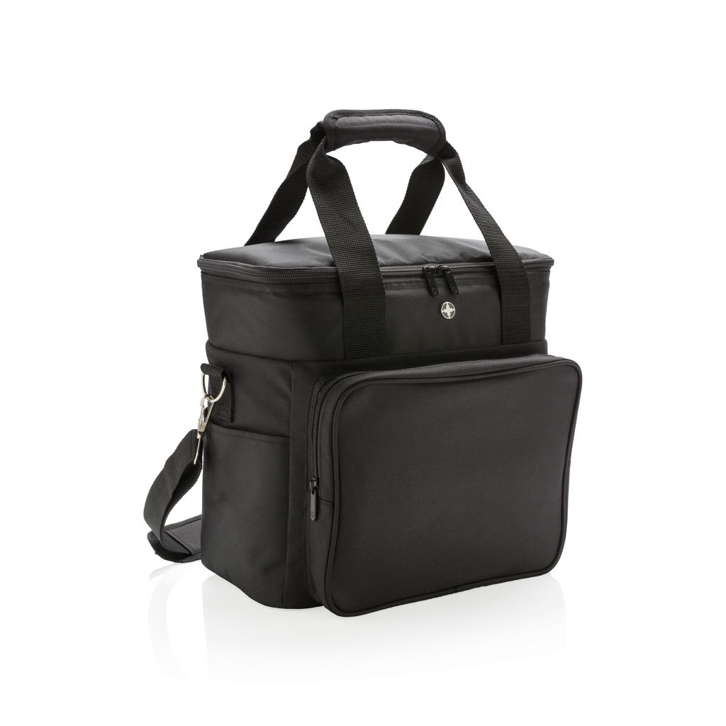 Swiss Peak Kühltasche aus 1680D Polyester für 20 Dosen (mit Logo bedruckbar)