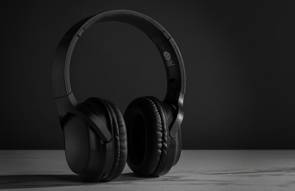Elite Bluetooth-Kopfhörer Over-Ear faltbar mit Mikrofon, RCS-recycelt zum Bedrucken