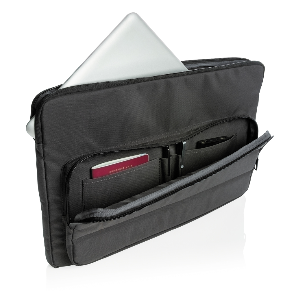 Impact AWARE RPET 15,6 Laptop-Sleeve mit Logo-Druck