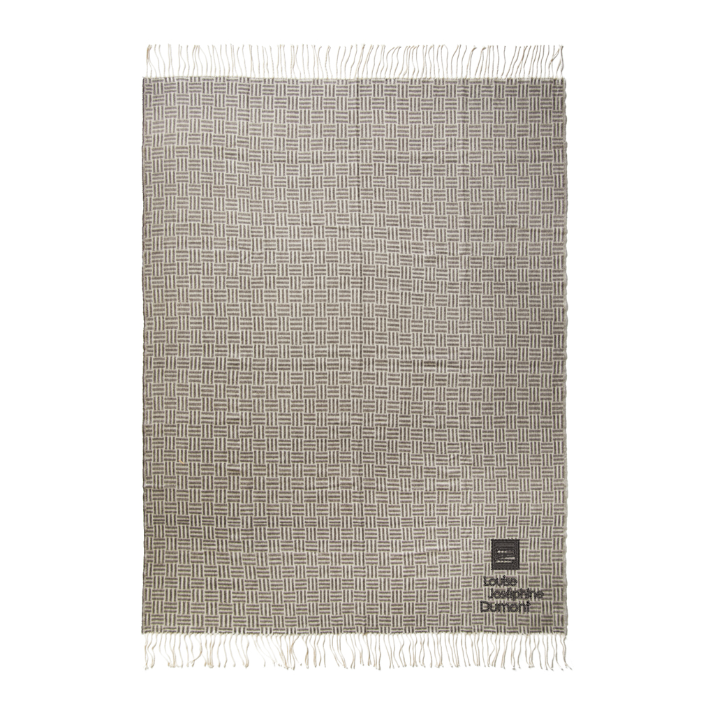 VINGA Lenox Jacquard-Decke 130 × 170 cm aus Acryl, bestickbar VINGA Lenox Jacquard-Decke 130 × 170 cm aus Acryl, bestickbar