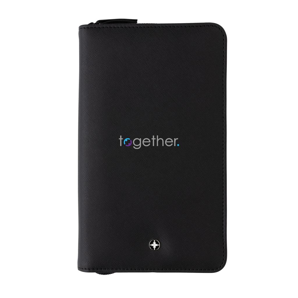 Swiss Peak Heritage RFID Travel Wallet aus recyceltem PU Swiss Peak Heritage RFID Travel Wallet aus recyceltem PU