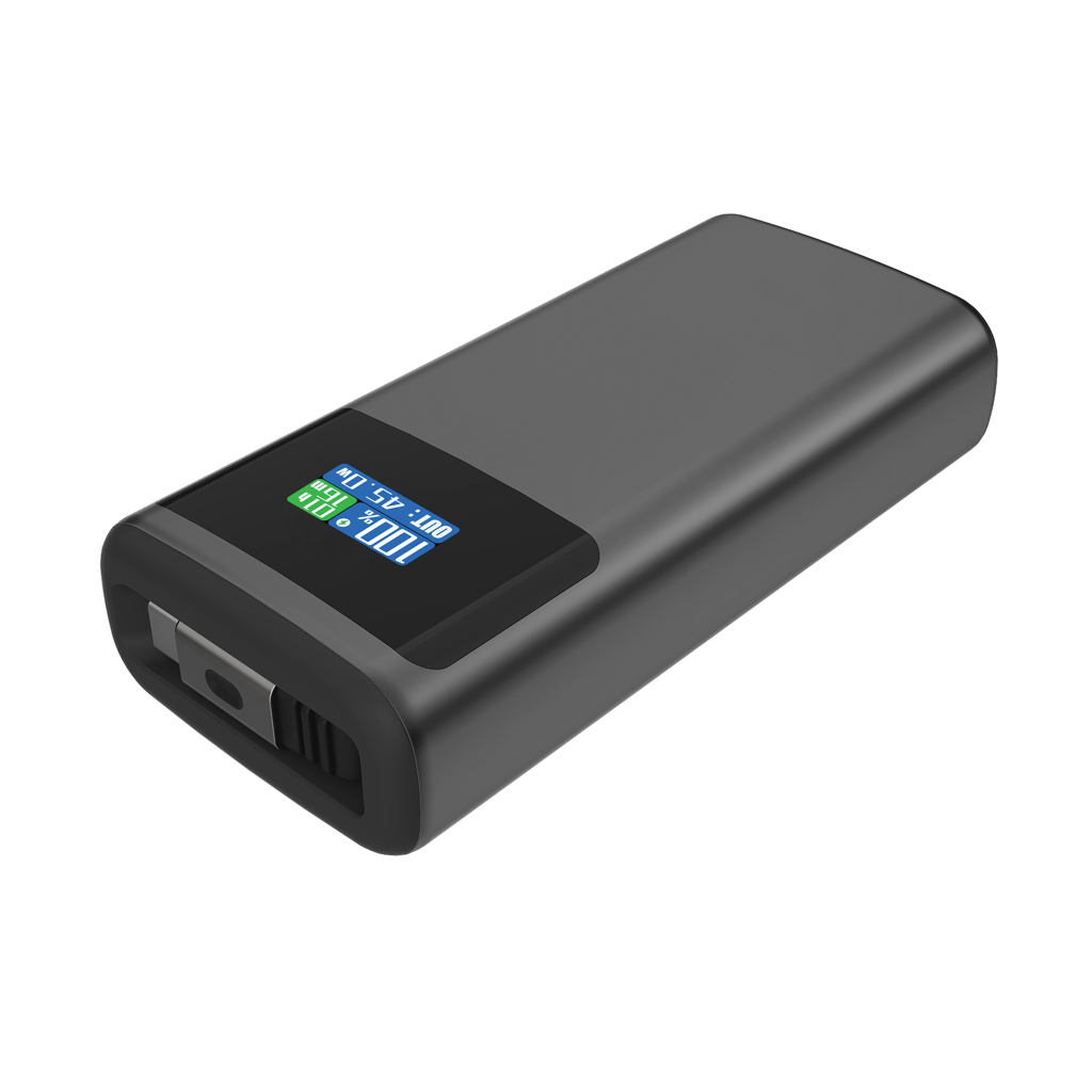 XD Xclusive Quantum RCS Powerbank 10.000mAh 45W mit TFT-Display, bedruckbar