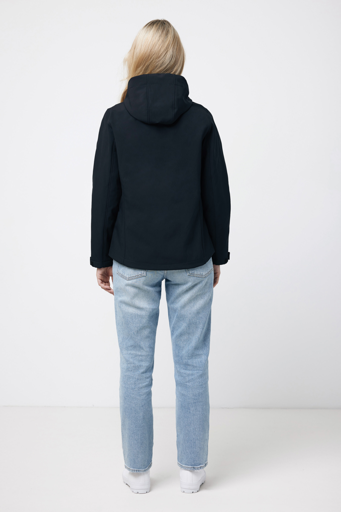 IQONIQ Makalu Damen-Softshelljacke aus recyceltem Polyester mit Logo-Veredelung IQONIQ Makalu Damen-Softshelljacke aus recyceltem Polyester mit Logo-Veredelung