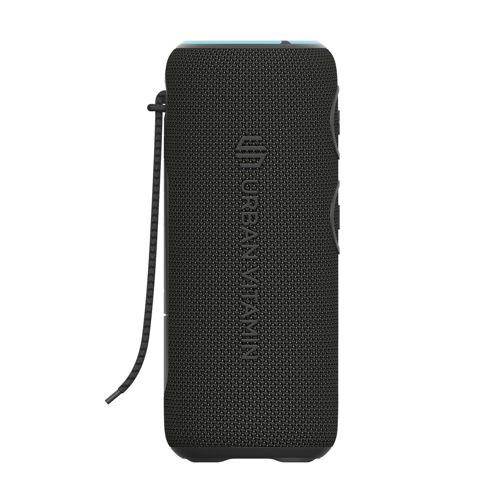 Urban Vitamin Pacific Grove 30W IPX7 Bluetooth-Speaker aus RCS-Recyclingmaterial mit Lasergravur