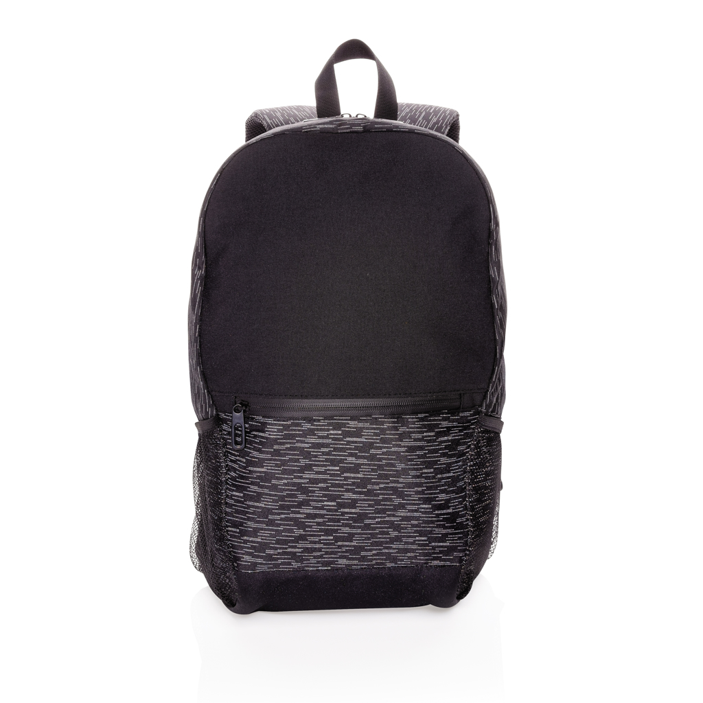 XD Collection Reflektierender RPET Laptop-Rucksack mit AWARE Tracer