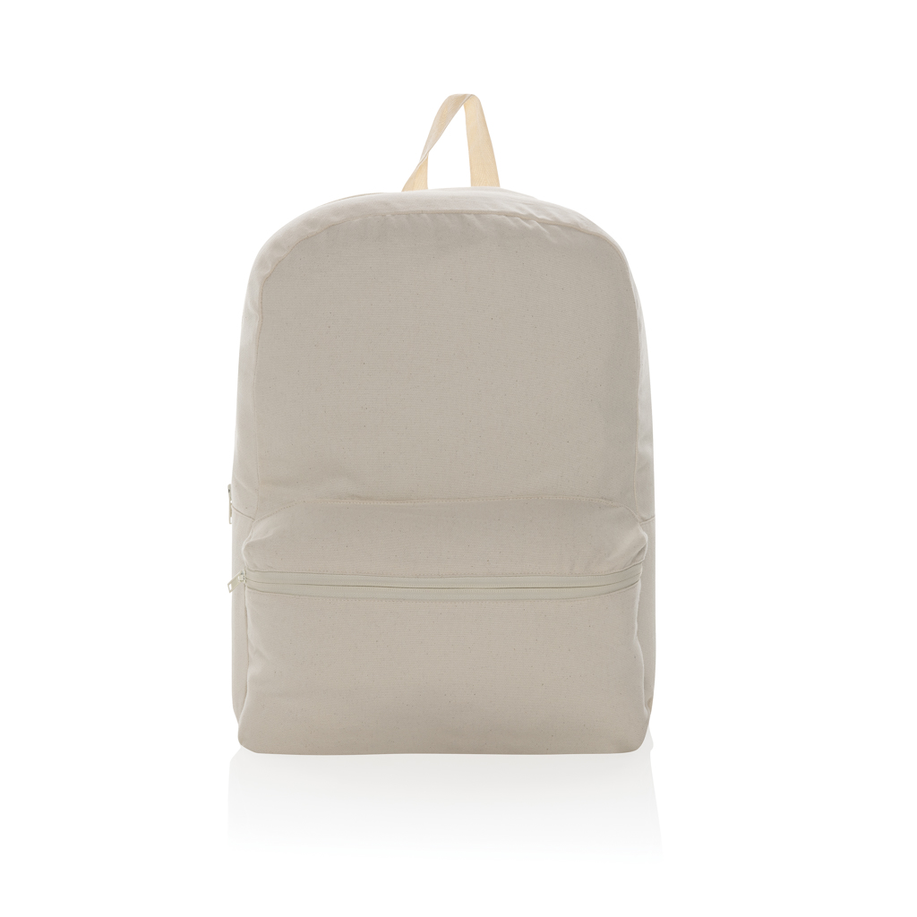 Impact Aware™ rCanvas-Rucksack 285g/m² ungefärbt – mit Logo veredelbar Impact Aware™ rCanvas-Rucksack 285g/m² ungefärbt – mit Logo veredelbar