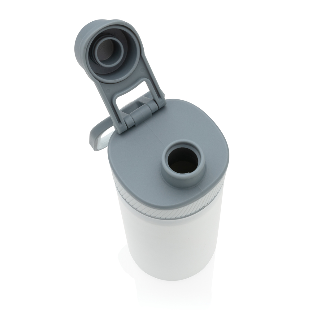 Edelstahl Vakuum-Trinkflasche 550 ml 5h kalt/15h warm weiß Edelstahl Vakuum-Trinkflasche 550 ml 5h kalt/15h warm weiß