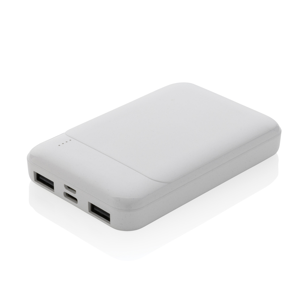 XD Collection Powerbank 5.000 mAh aus RCS-recyceltem ABS, bedruckbar