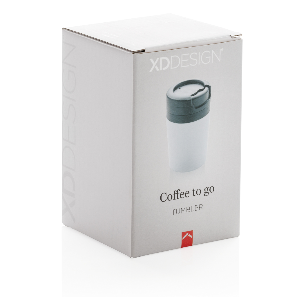 XD Xclusive Coffee-to-go-Becher 160 ml, doppelwandig, Edelstahl mit PP-Innenwand