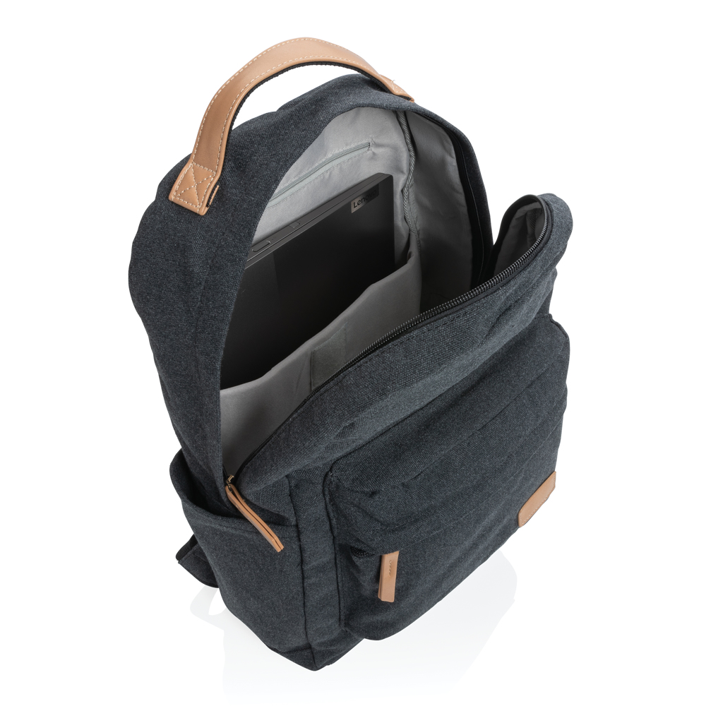 Impact AWARE rCanvas Rucksack 16 oz. mit Laptopfach 14 Zoll Impact AWARE rCanvas Rucksack 16 oz. mit Laptopfach 14 Zoll