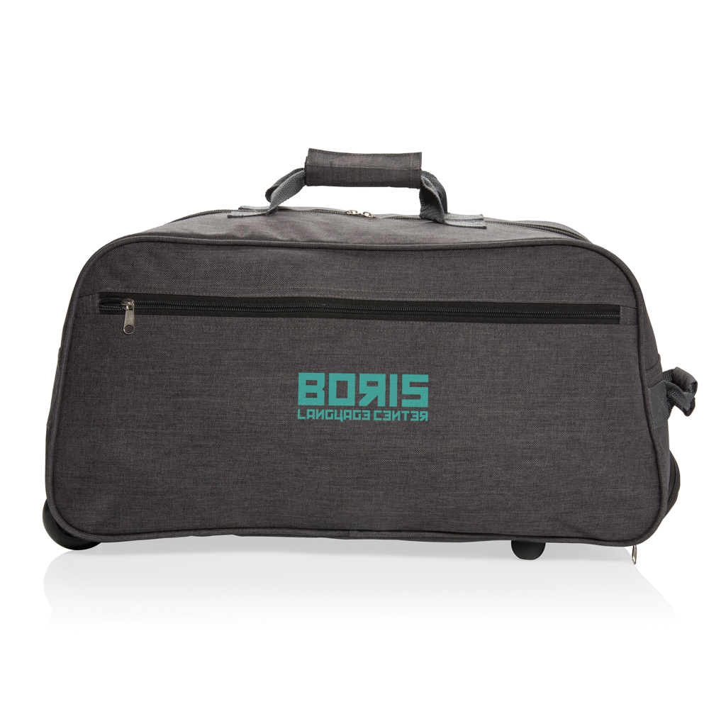 XD Collection Wochenend-Trolley aus 600D Polyester (P790) — bedruckbar mit Siebdruck, Digitaldruck und Stickerei XD Collection Wochenend-Trolley aus 600D Polyester (P790) — bedruckbar mit Siebdruck, Digitaldruck und Stickerei