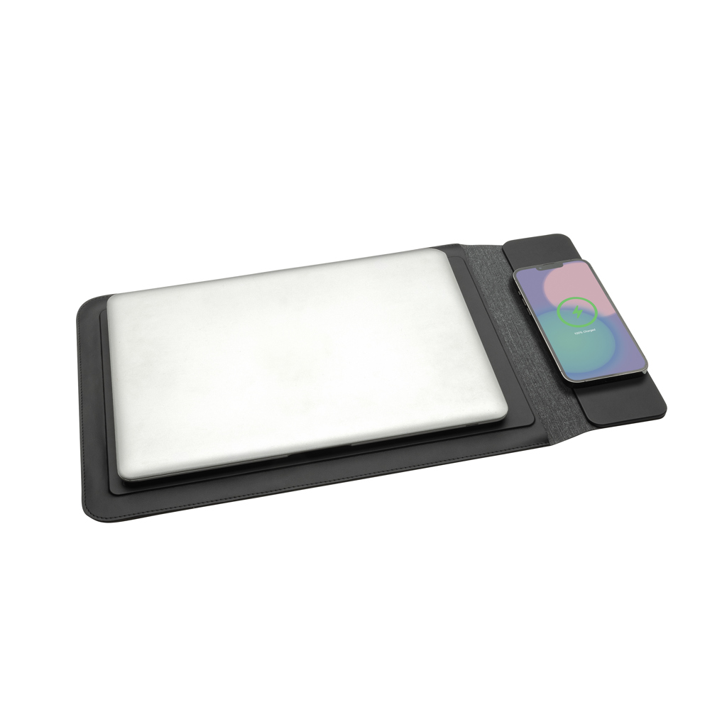 RCS-zertifiziertes 15,6'' Laptopsleeve 15W magnetisch schwarz RCS-zertifiziertes 15,6'' Laptopsleeve 15W magnetisch schwarz