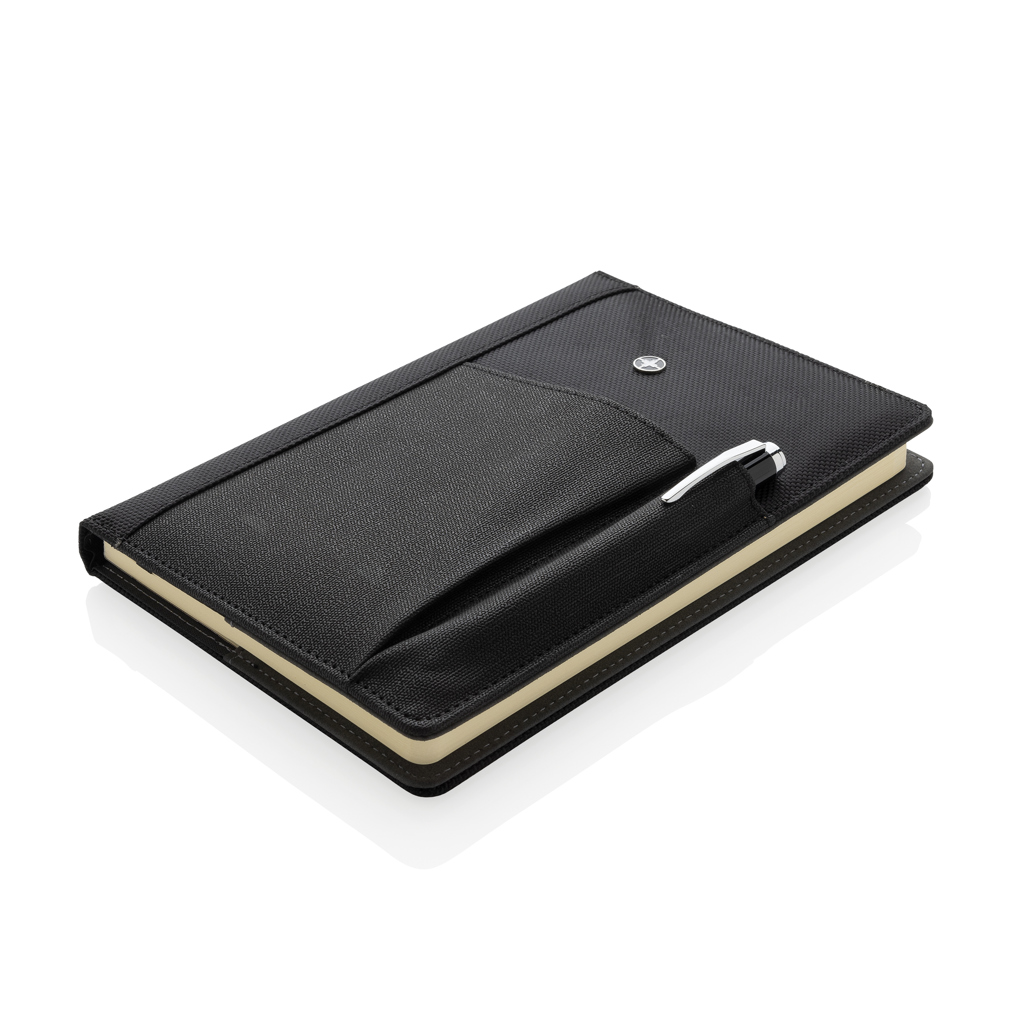 Swiss Peak Notizbuch & Stift Set Executive mit Lasergravur