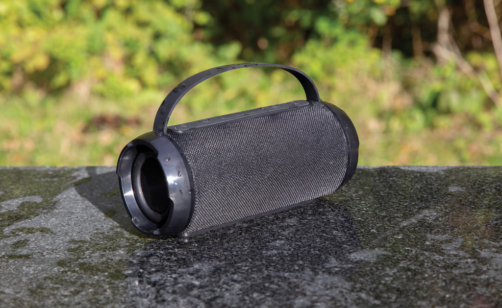 Soundboom 6W Bluetooth-Lautsprecher aus 41% recyceltem ABS, RCS-zertifiziert Soundboom 6W Bluetooth-Lautsprecher aus 41% recyceltem ABS, RCS-zertifiziert