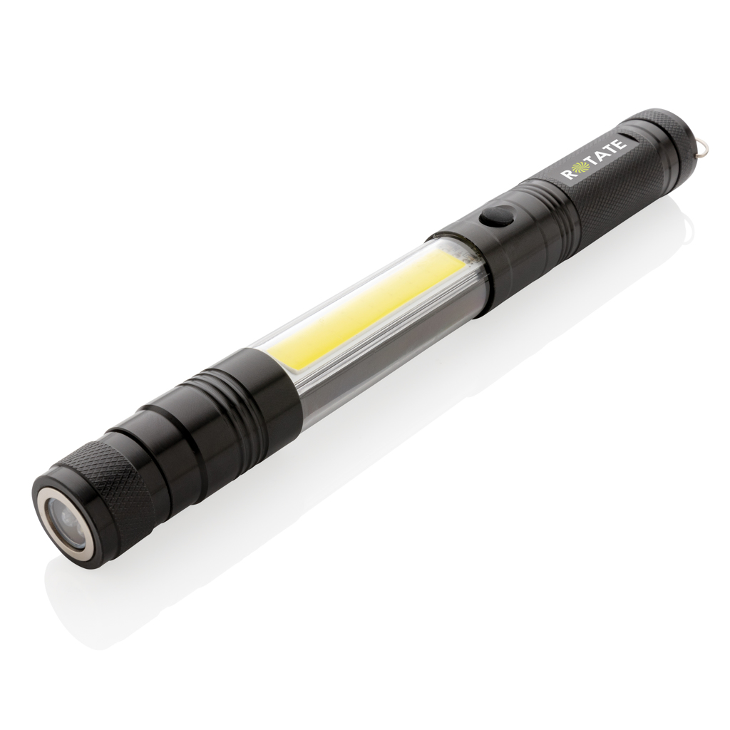 XD Collection Teleskop-Leuchte mit COB-Modul, Doppelmagnet und ausziehbarer Aluminiumstange
