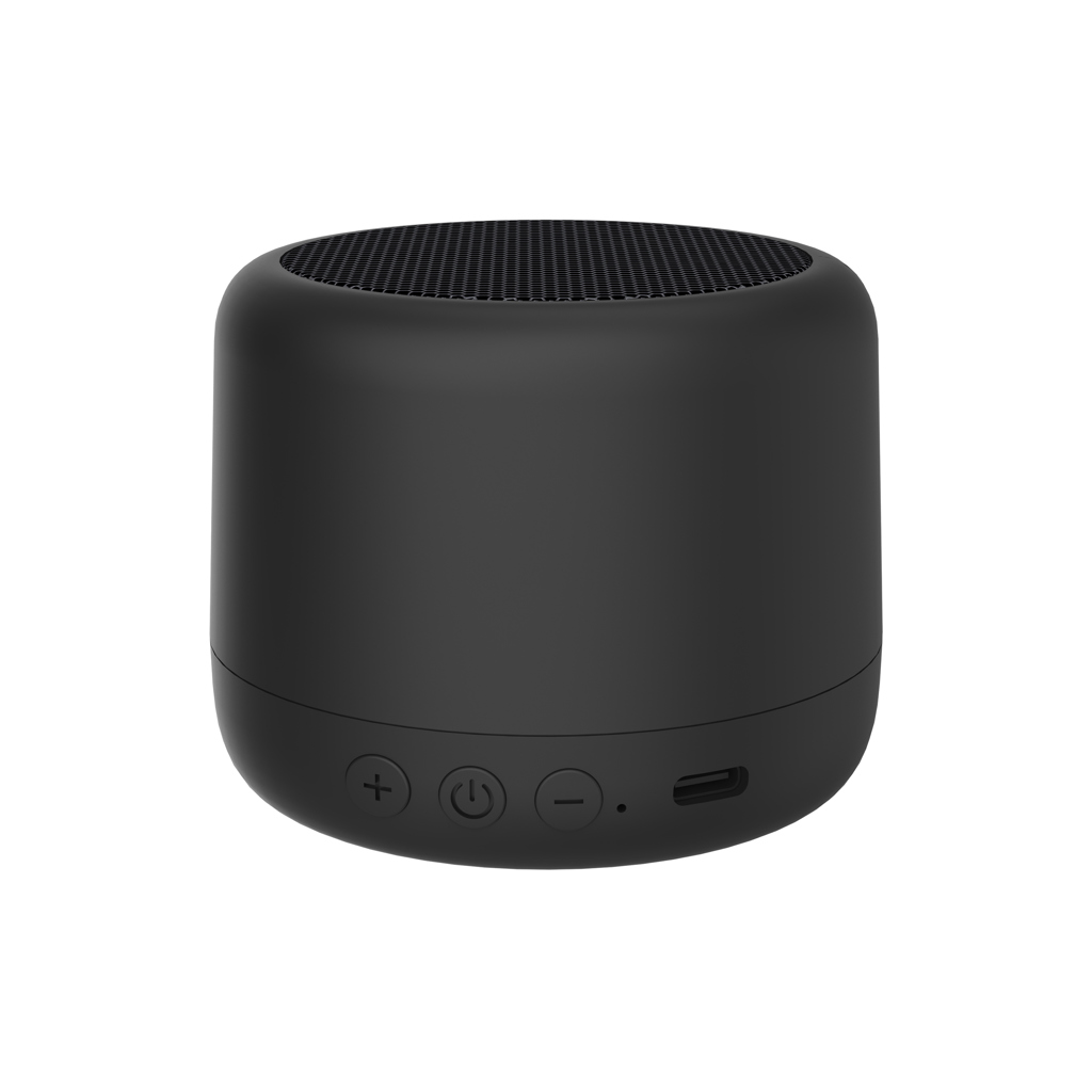 XD Xclusive Peblo 3W Bluetooth-Lautsprecher aus recyceltem ABS mit austauschbarem Akku, mit Logo bedruckbar
