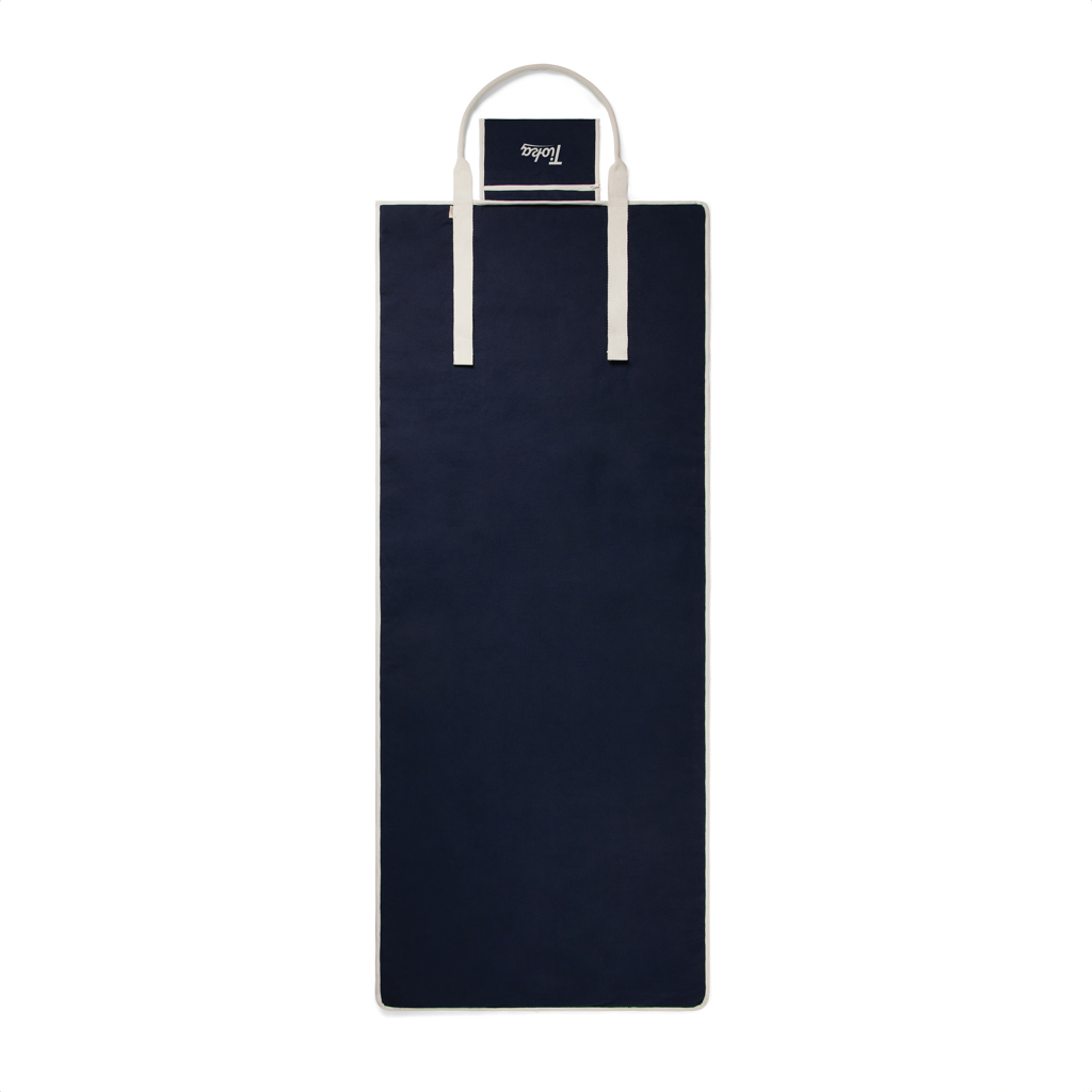 VINGA Volonne AWARE™ Strandmatte aus recyceltem Canvas mit Tragegriff und Tasche – bedruckbar VINGA Volonne AWARE™ Strandmatte aus recyceltem Canvas mit Tragegriff und Tasche – bedruckbar
