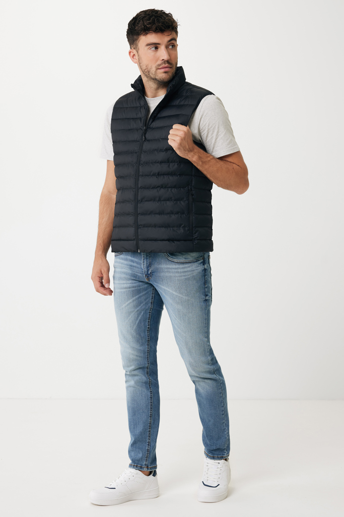 IQONIQ Meru Herren Bodywarmer aus 100% recyceltem Polyester – bedruckbar mit Logo IQONIQ Meru Herren Bodywarmer aus 100% recyceltem Polyester – bedruckbar mit Logo