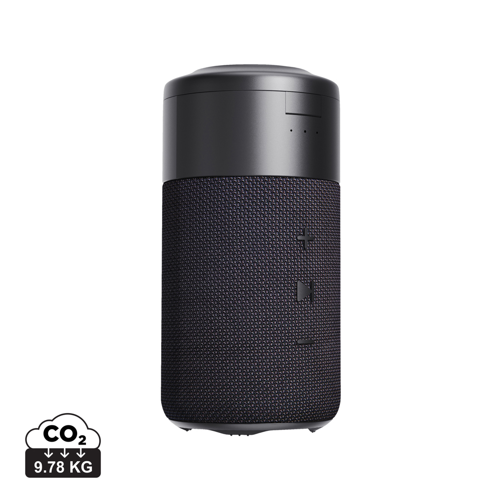 Urban Vitamin Anaheim 10W Bluetooth-Lautsprecher mit 15W-Wireless-Charger, recyceltes ABS/RPET Urban Vitamin Anaheim 10W Bluetooth-Lautsprecher mit 15W-Wireless-Charger, recyceltes ABS/RPET