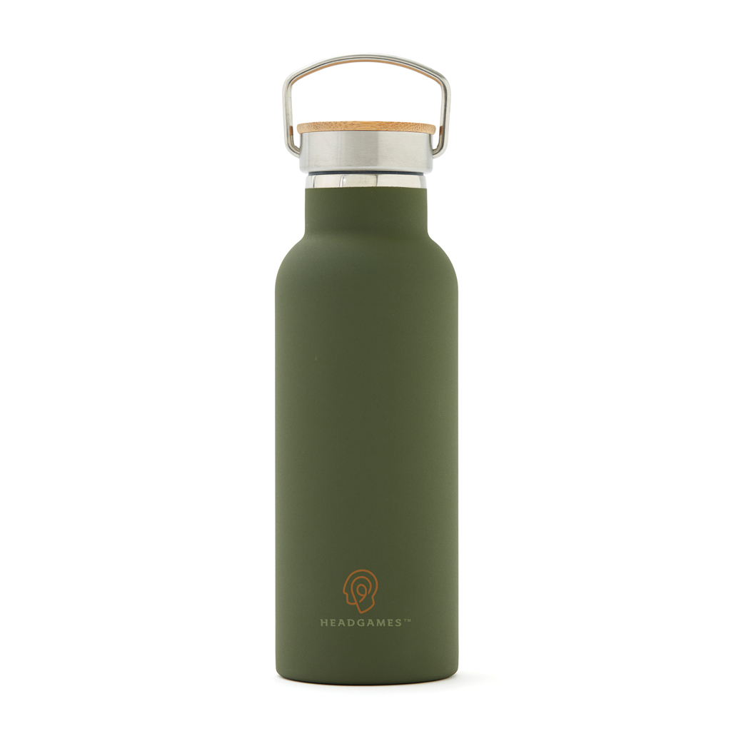VINGA Miles Thermosflasche 500 ml, 18h kalt/6h warm – grün