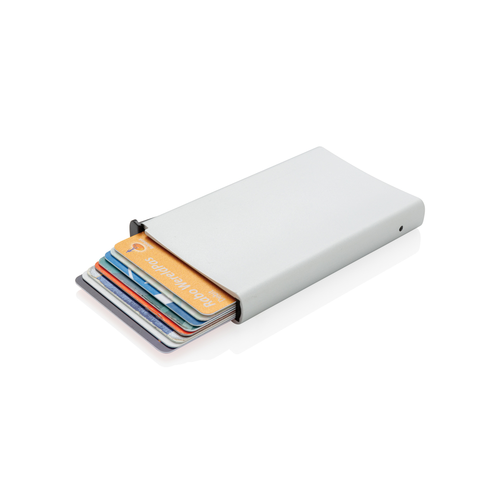Aluminium RFID Kartenhalter mit Easy-Slider – XD Collection Aluminium RFID Kartenhalter mit Easy-Slider – XD Collection