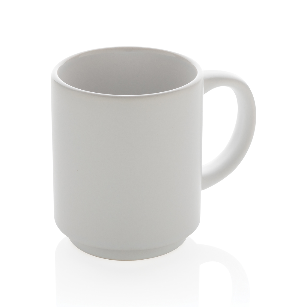 Keramik-Stapeltasse 180ml, spülmaschinenfest – weiß