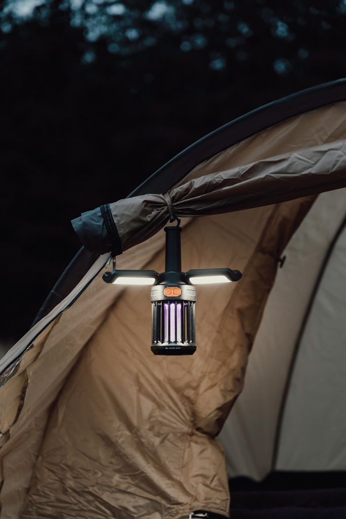 Nordic Drift Titan Campinglampe mit Mückenschutz, USB-C-Akku, bedruckbar Nordic Drift Titan Campinglampe mit Mückenschutz, USB-C-Akku, bedruckbar