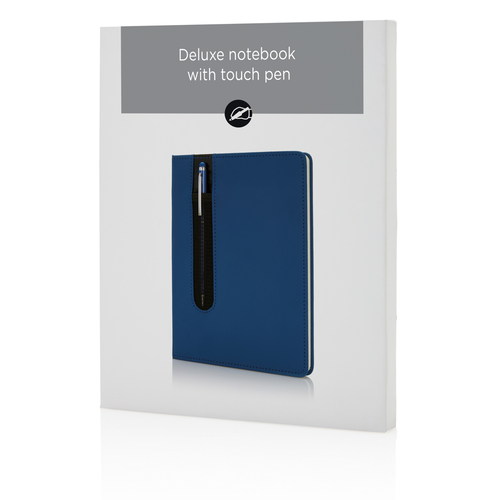 A5 PU-Notizbuch mit Metall-Stylus-Stift, XD Collection (lasergravierbar) A5 PU-Notizbuch mit Metall-Stylus-Stift, XD Collection (lasergravierbar)