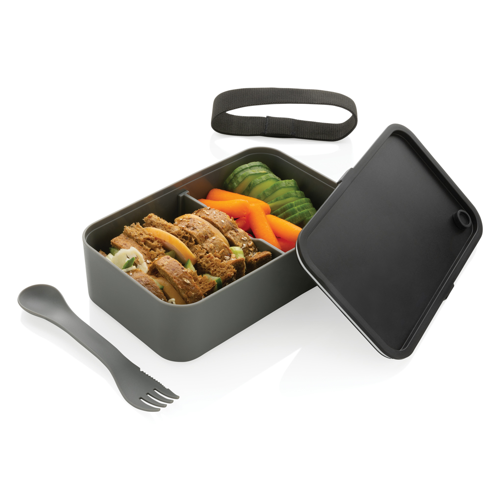 XD Collection GRS RPP Lunchbox mit Göffel 1,2 L bedruckbar