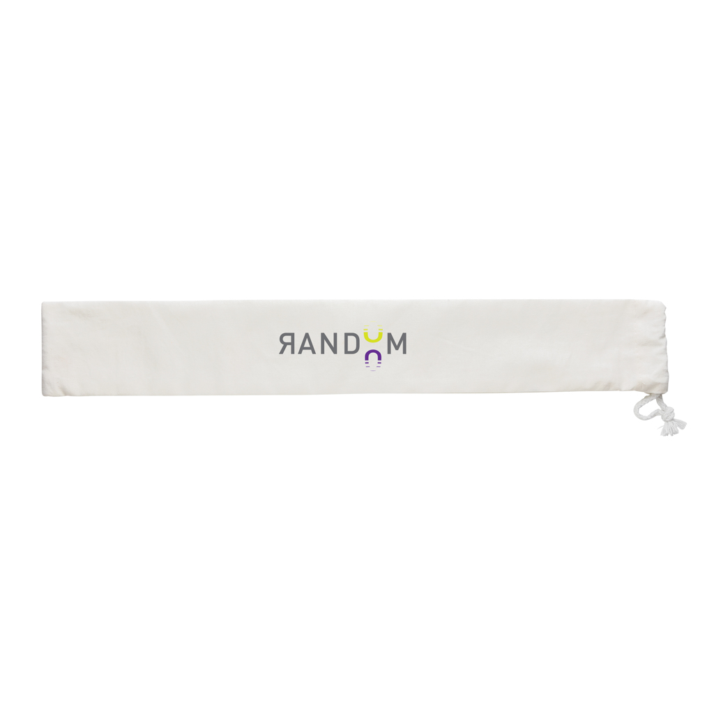 XD Collection Giant Mikado-Set aus Bambus, 41 Stäbe mit Baumwollbeutel zum Bedrucken