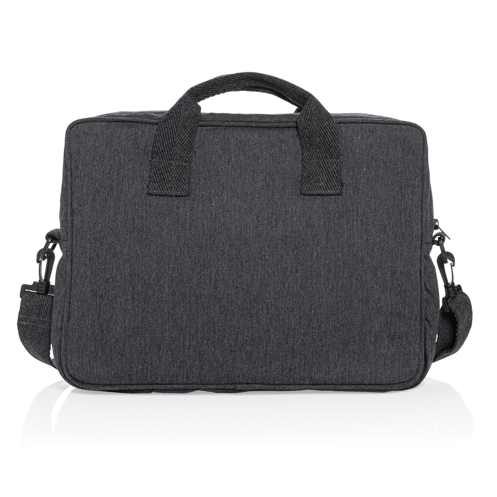 Laluka AWARE Laptop-Tasche 15,4 Zoll aus recycelter Baumwolle (XD Collection) – bedruckbar oder bestickbar Laluka AWARE Laptop-Tasche 15,4 Zoll aus recycelter Baumwolle (XD Collection) – bedruckbar oder bestickbar