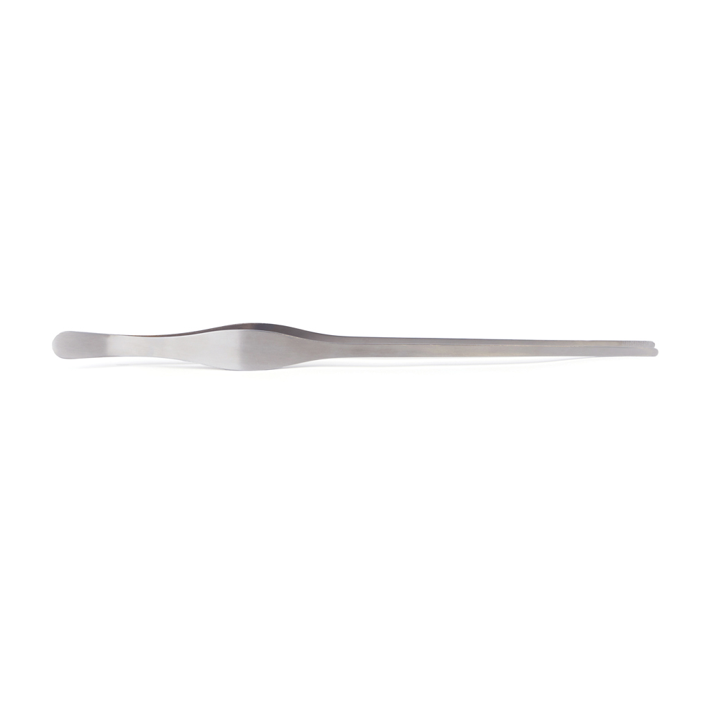 Edelstahl-Profi Kochzange 35 cm, gerippt – Stahl