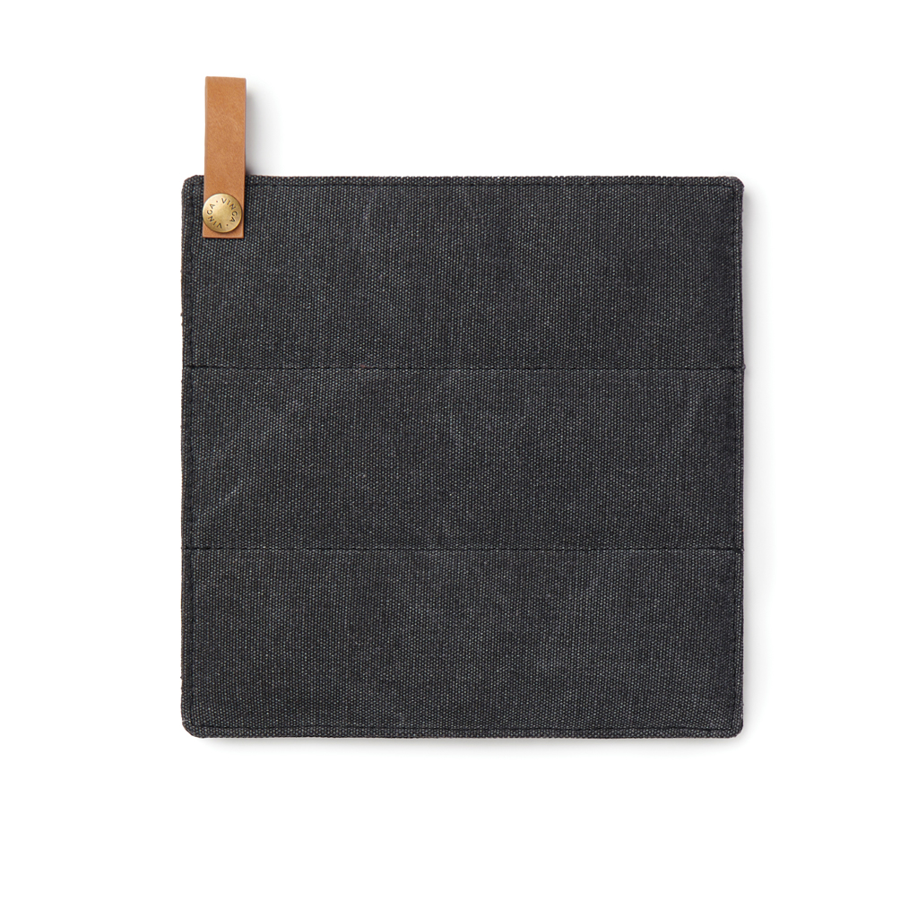 VINGA Canvas Topflappen Hitzeschutz Profi - schwarz