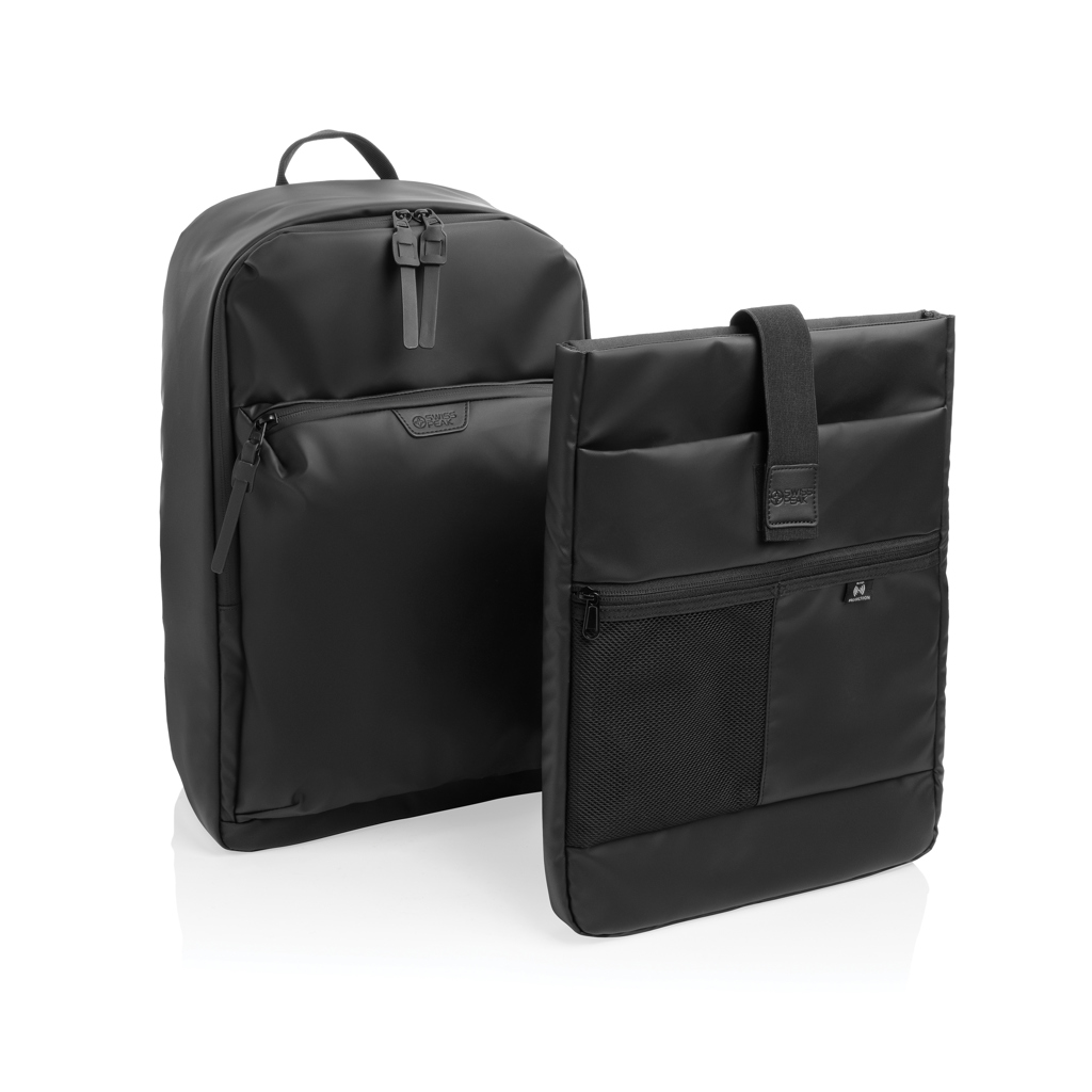 Swiss Peak OSLO RCS Everyday Laptop-Rucksack 15,6 Zoll – bedruckbar und bestickbar Swiss Peak OSLO RCS Everyday Laptop-Rucksack 15,6 Zoll – bedruckbar und bestickbar