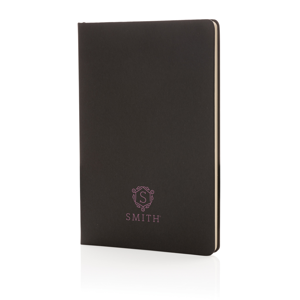 XD Collection A5 Hardcover-Notizbuch FSC mit Lesezeichenband – bedruckbar
