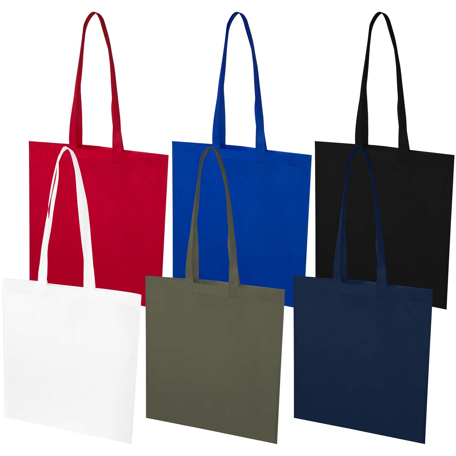 Nonwoven Kongress-Tragetasche 6 L aus recyceltem Polyester Nonwoven Kongress-Tragetasche 6 L aus recyceltem Polyester