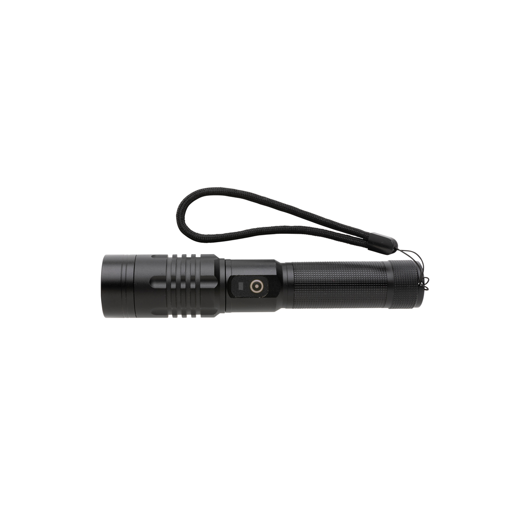 Gear X wiederaufladbare USB-Taschenlampe mit 1000 Lumen — bedruckbar als Werbeartikel Gear X wiederaufladbare USB-Taschenlampe mit 1000 Lumen — bedruckbar als Werbeartikel