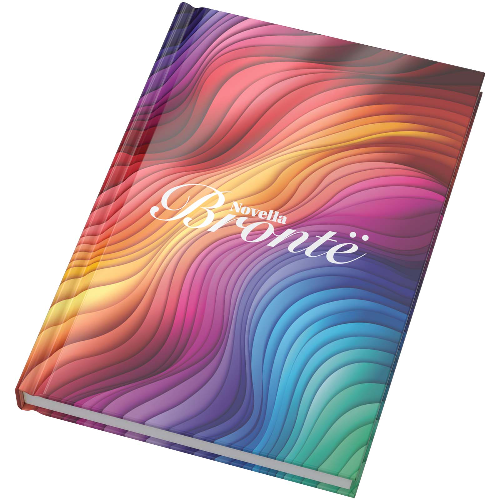 Novella Brontë A5 Hardcover Notizbuch mit glänzendem Finish – 100 Blatt Novella Brontë A5 Hardcover Notizbuch mit glänzendem Finish – 100 Blatt