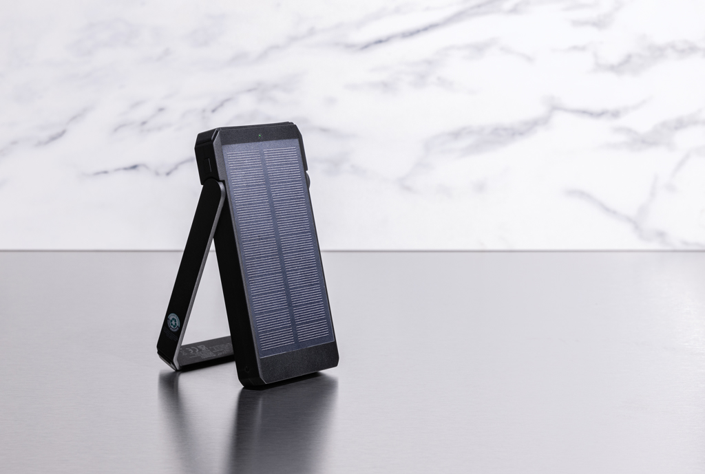 XD Xclusive Skywave Solar-Powerbank 10.000 mAh aus RCS-recyceltem ABS