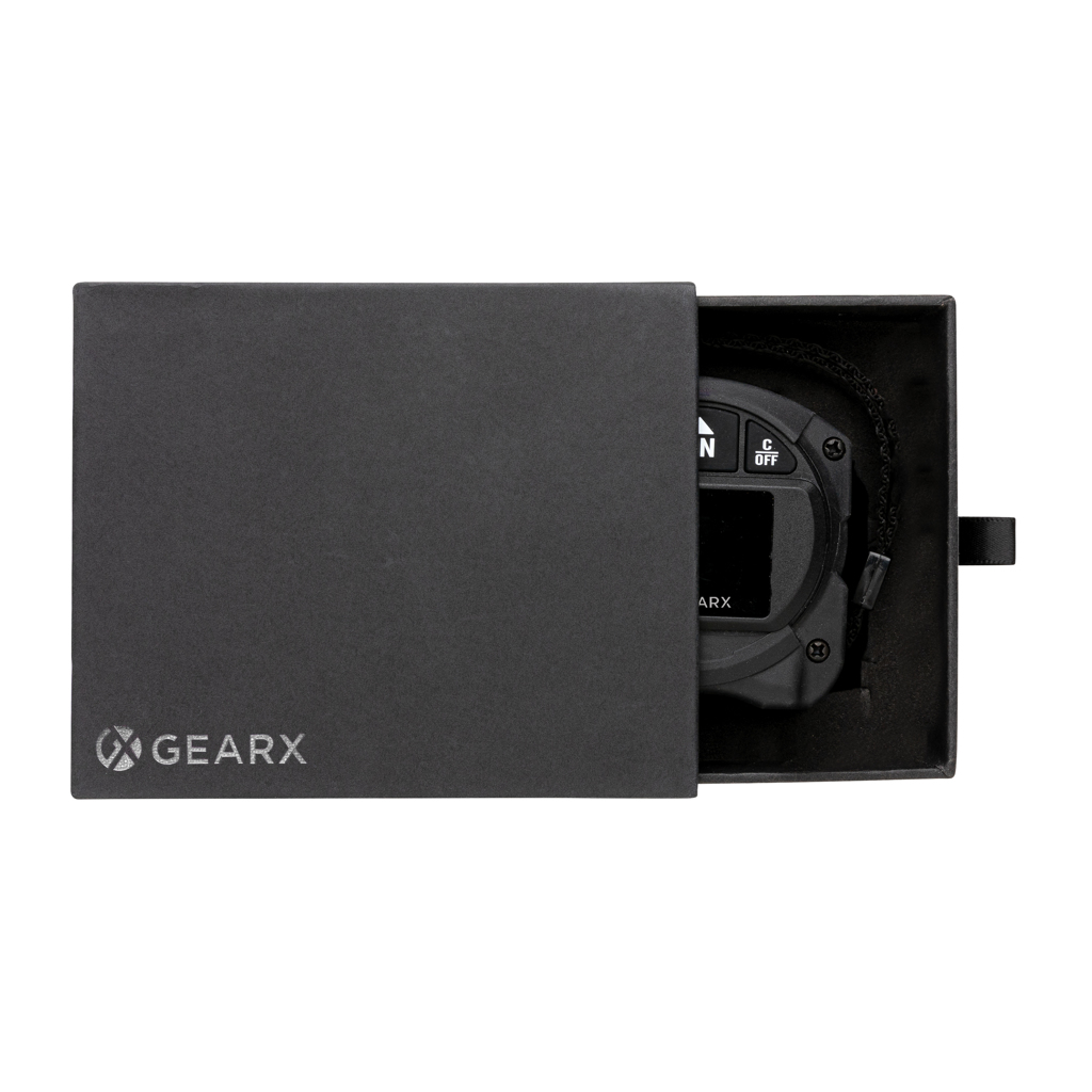 Gear X Laser-Maßband 5 m mit 30 m Laser-Distanzmesser, bedruckbar Gear X Laser-Maßband 5 m mit 30 m Laser-Distanzmesser, bedruckbar