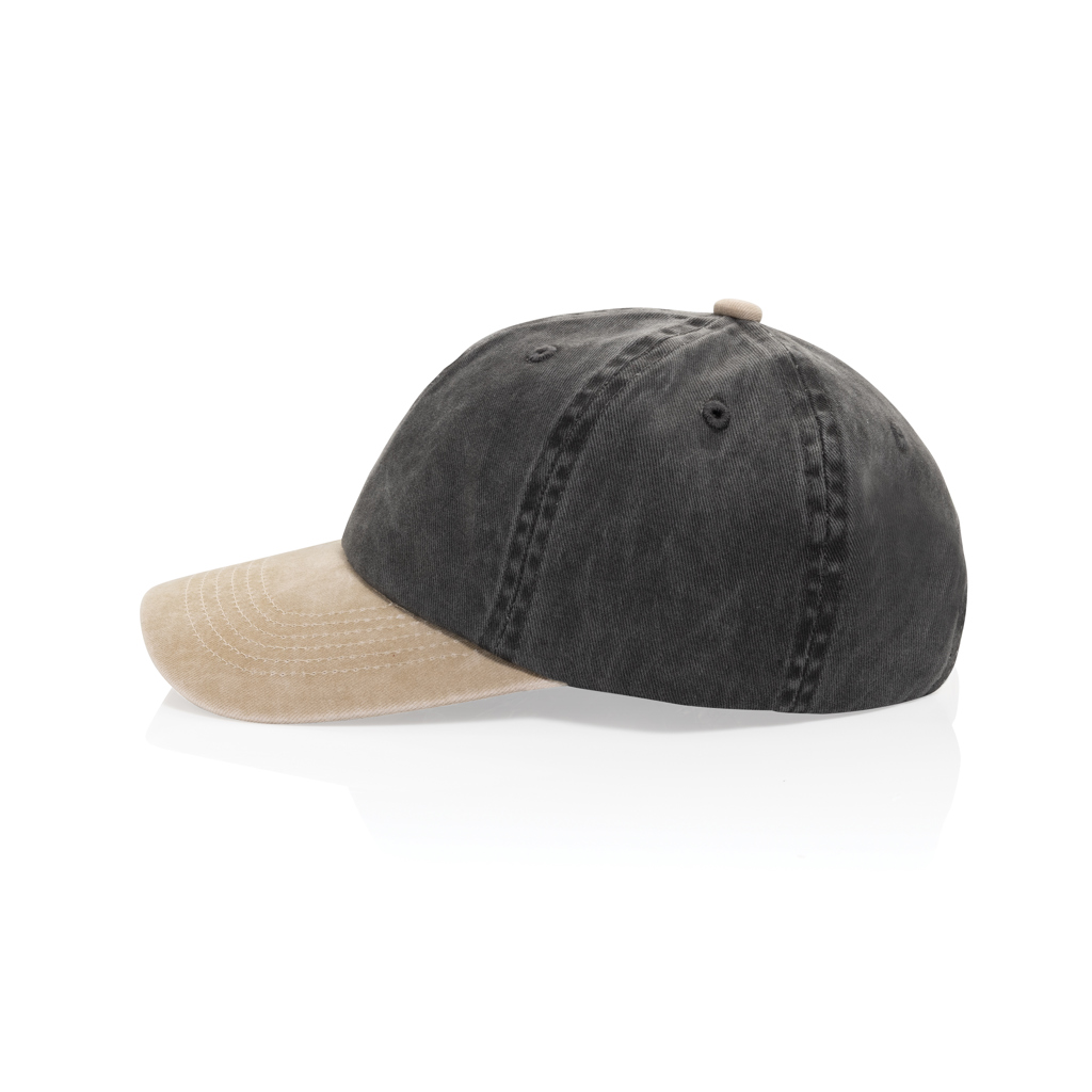 XD Xclusive BEAU AWARE™ Two-Tone 6-Panel-Cap aus recyceltem Cotton-Twill – bestickbar