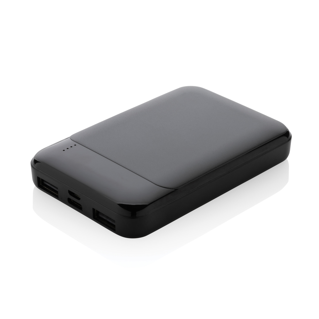 XD Collection Powerbank 5.000 mAh aus RCS-recyceltem ABS, bedruckbar